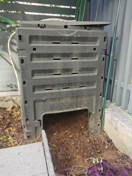 户外堆肥箱容量450升