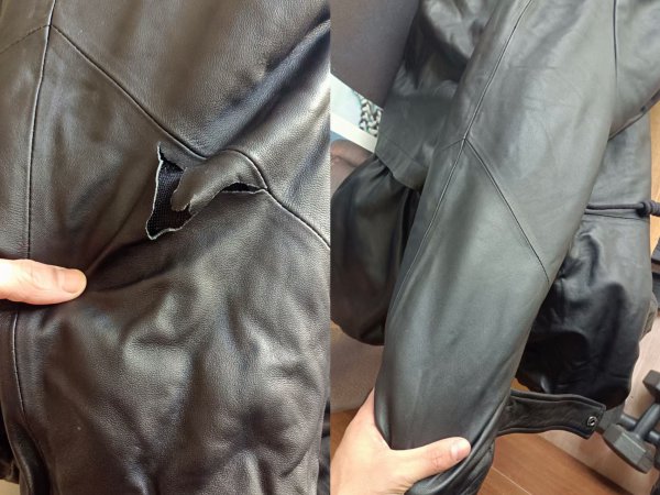 皮衣破洞精修补色翻新 皮沙发汽车座椅修复补色 鞋包修复翻新等