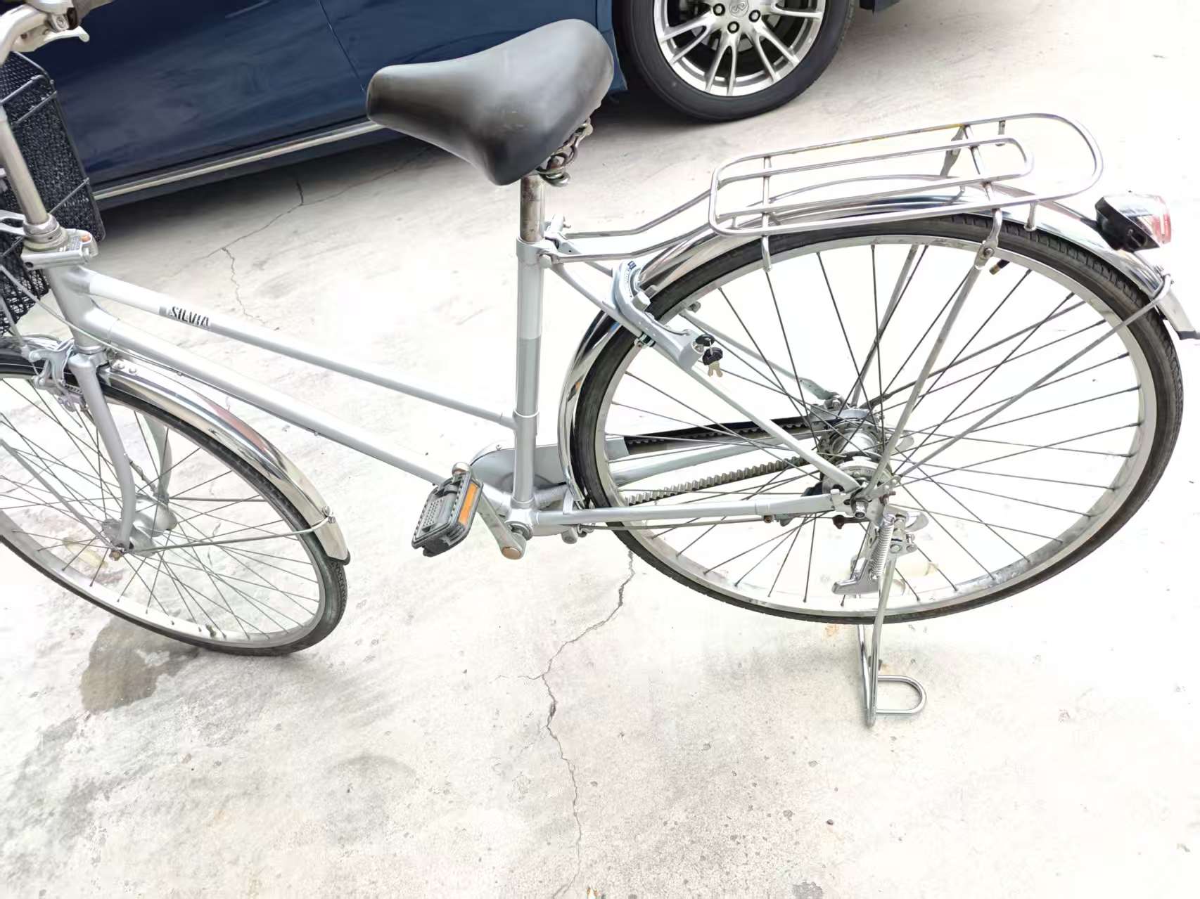 日本内三速皮带自行车