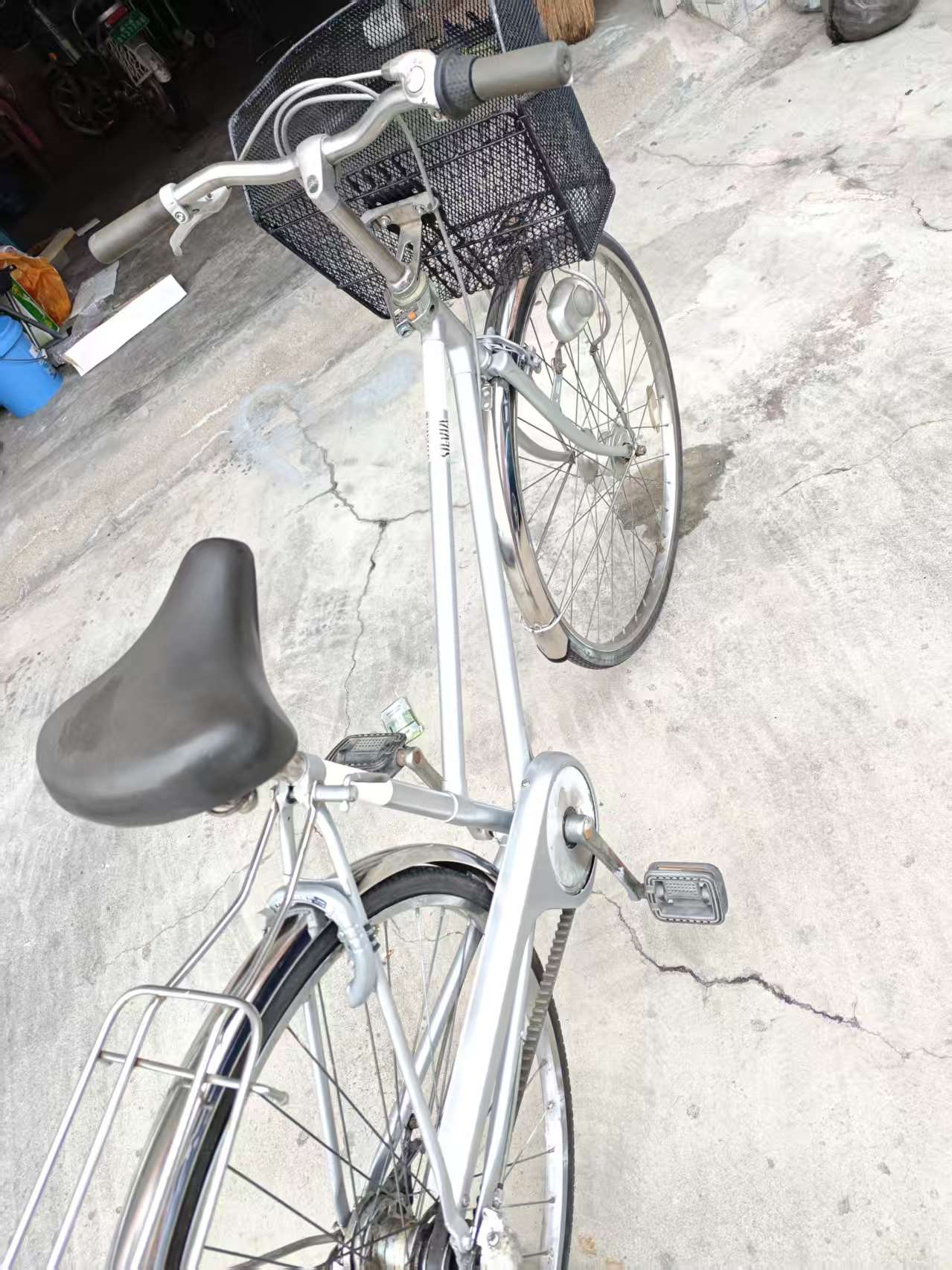 日本内三速皮带自行车