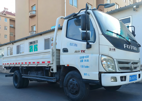 四米二奥铃五十铃平板宽体2016年