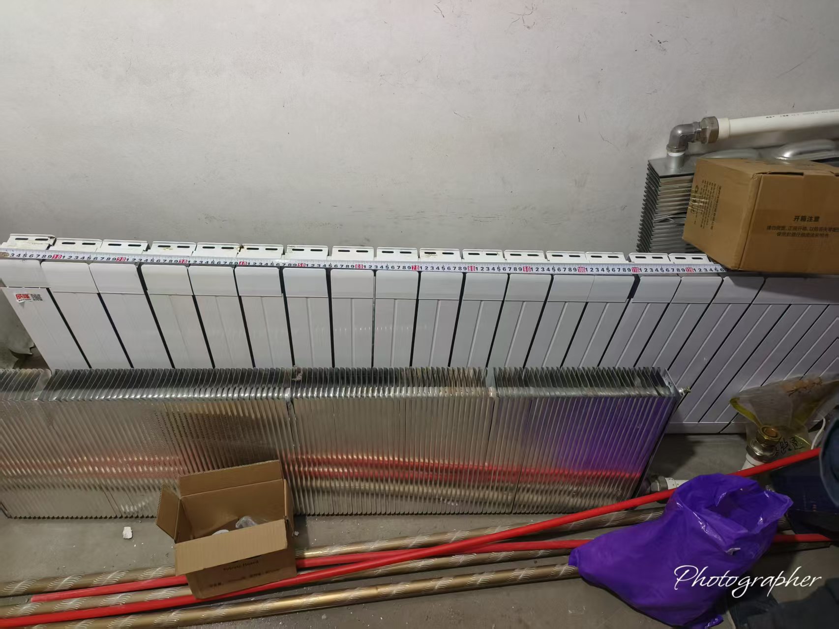 9成新暖气片转让