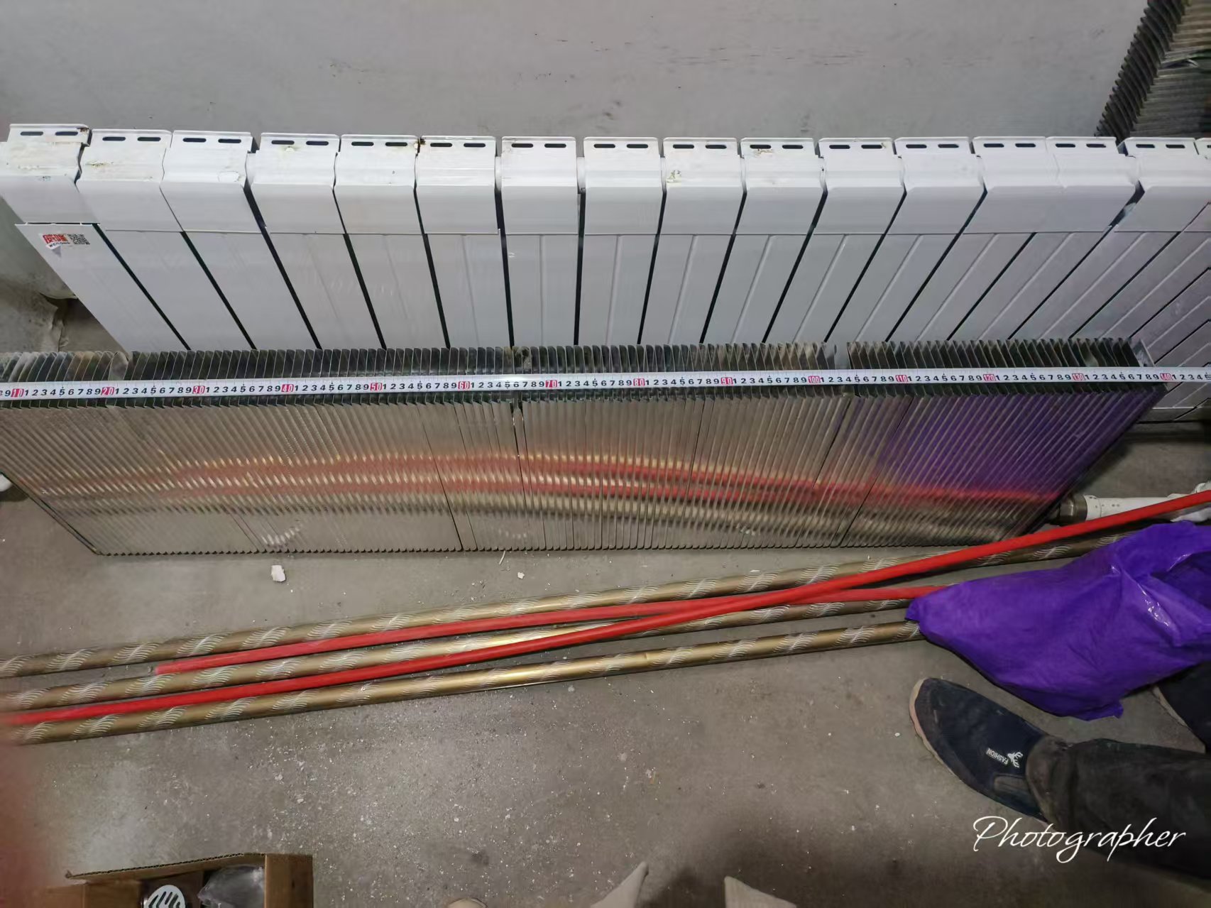 9成新暖气片转让