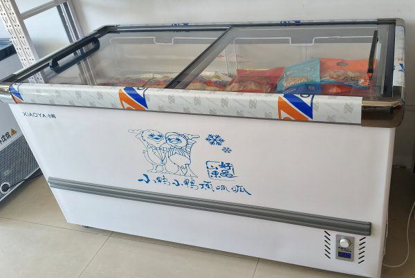 小鸭冰柜展示柜，商用1.6米加深！九成新店铺转让半价。950